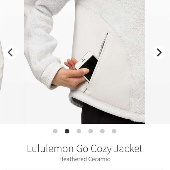 LULULEMON GO CRAZY SHERPA FLEECE JACKET - Picture 15 of 16
